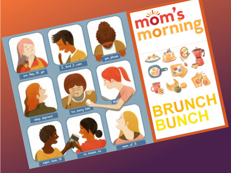moms brunch advertisement
